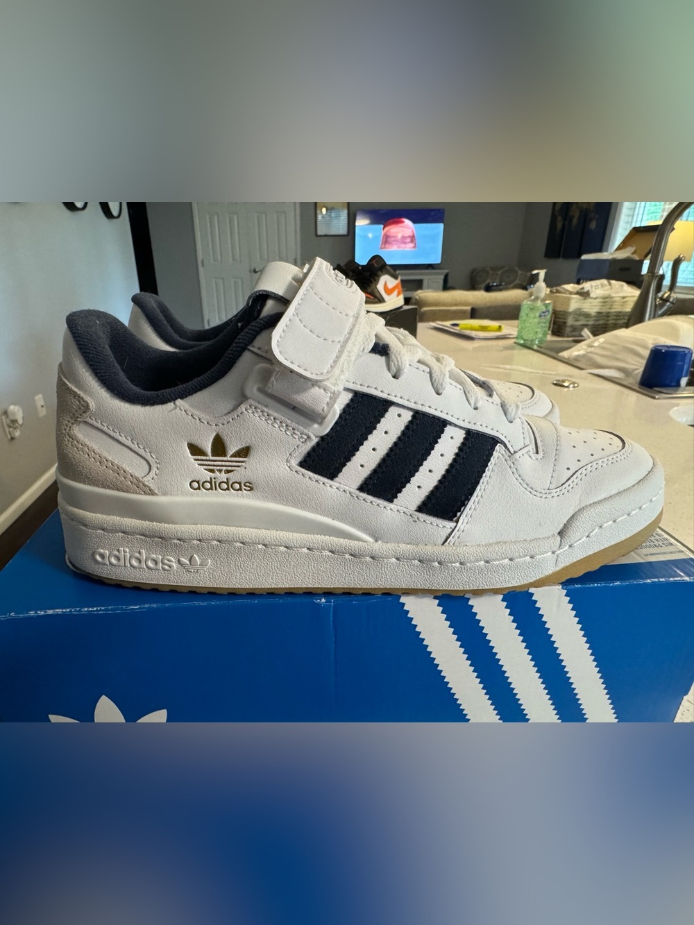 adidas Forum Low White Navy Gum